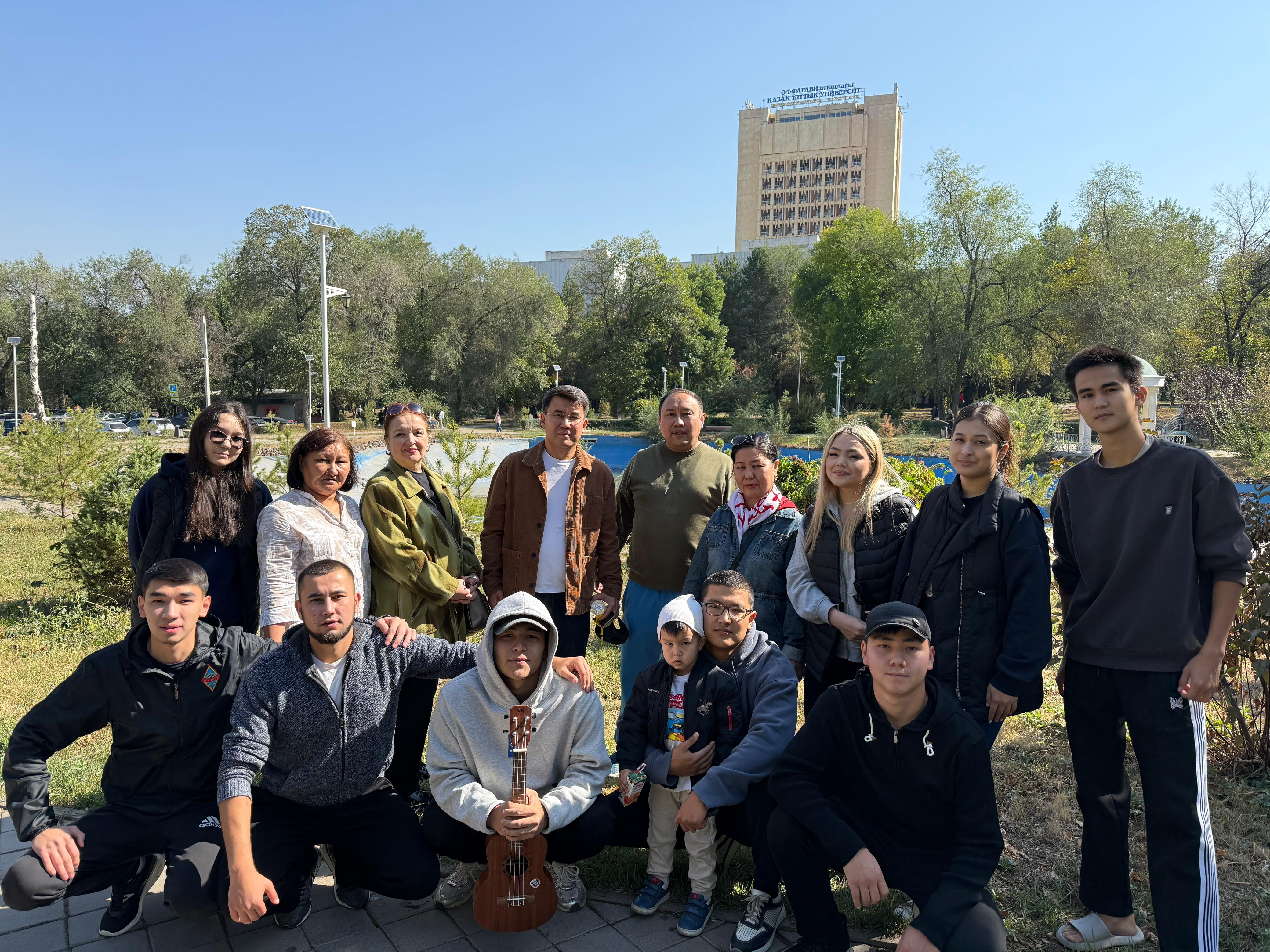 The Faculty of Journalism of KazNU took part in the "Clean Kazakhstan" campaign.